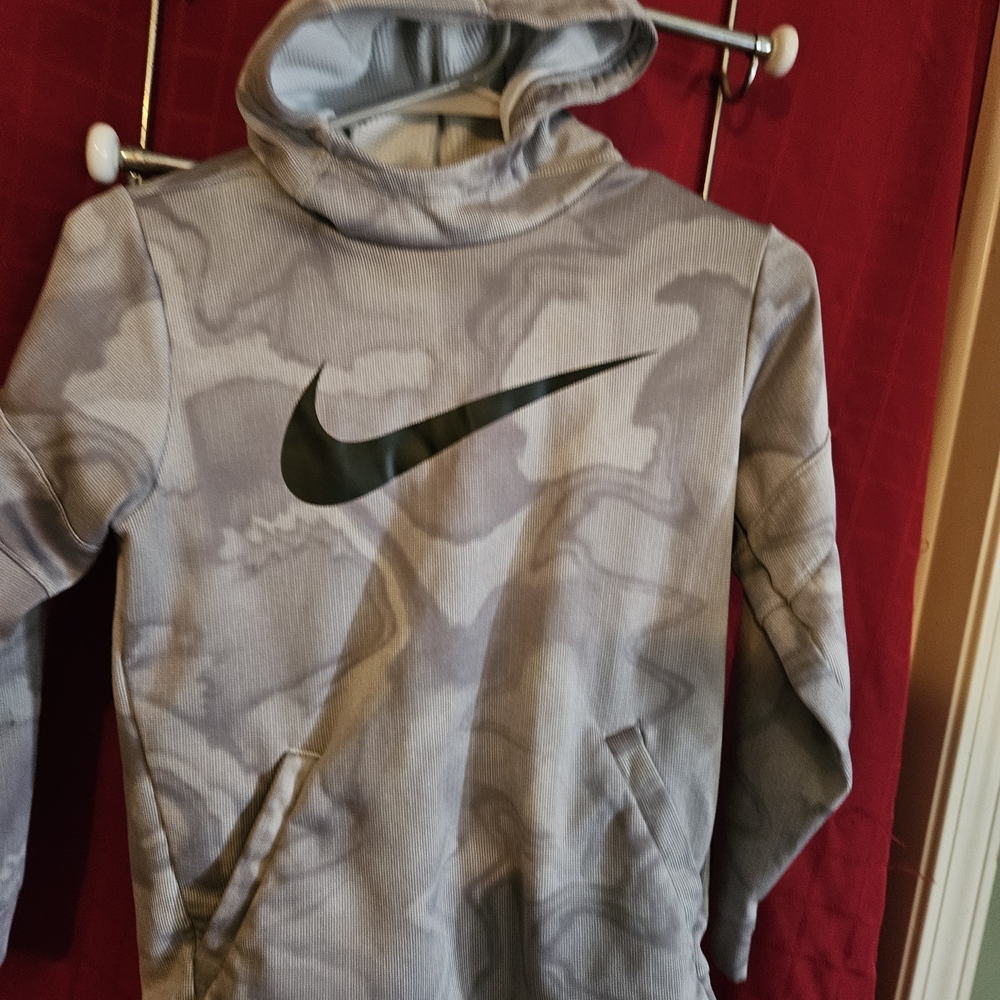 Nike Kids Marble Gray Hoodie